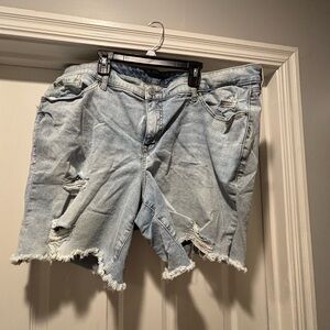 Torrid Vintage Light Blue Denim Shorts